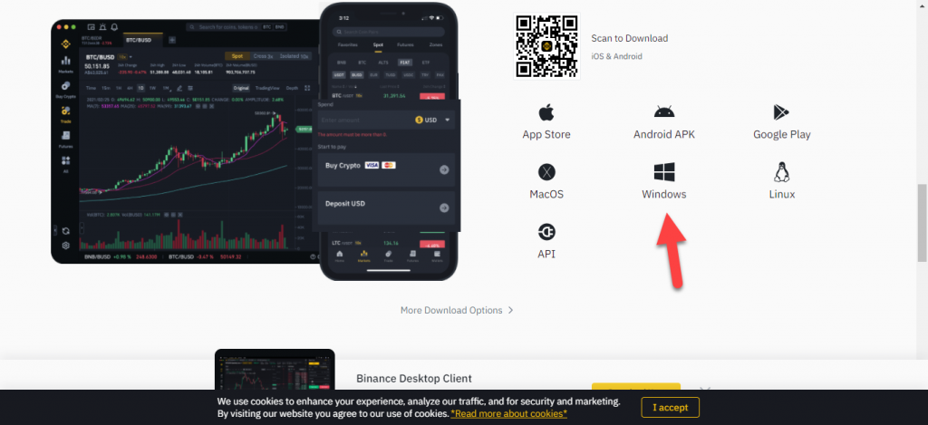 is binance pc client for mac